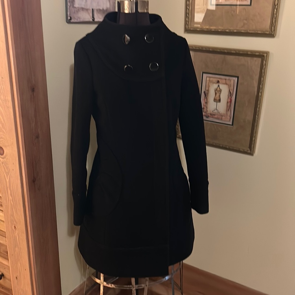 Beautiful wine coat.